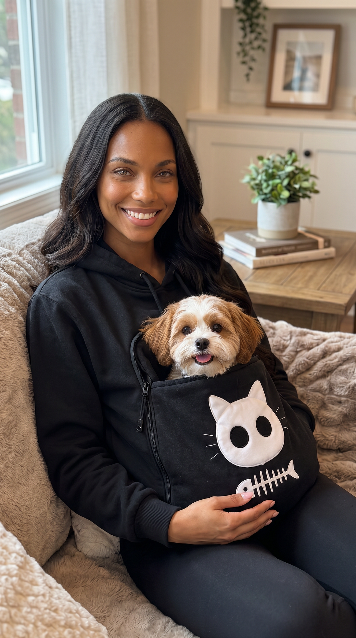 Cat Lovers Hoodie Kangaroo Dog Pet Paw Dropshipping Pullove