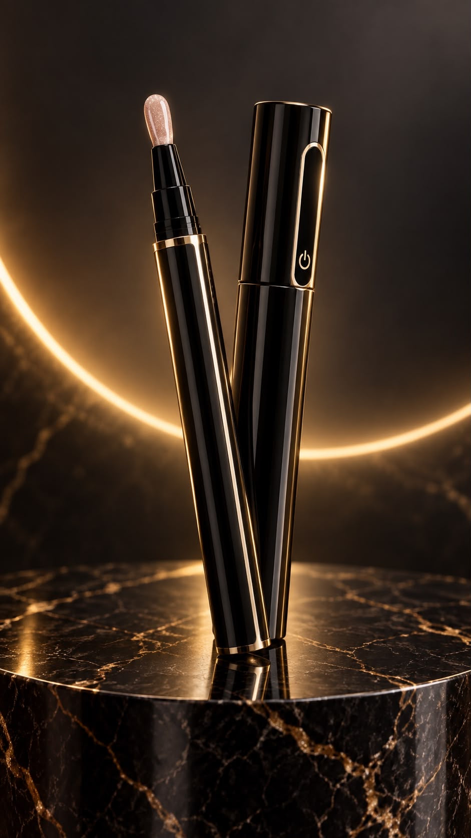 Nail Art Pen With A No-makeup Looklaid-back Cat-eye Gel Pen