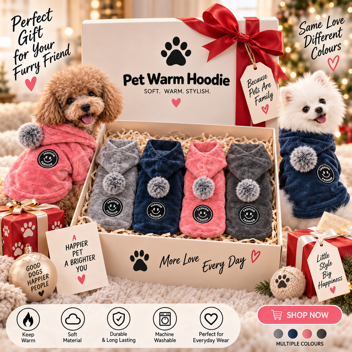Pet Warm Hoodie